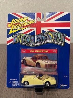 JOHNNY WHITE LIGHTNING BRITISH INVASION SERIES 1960 TRIUMPH TR3A